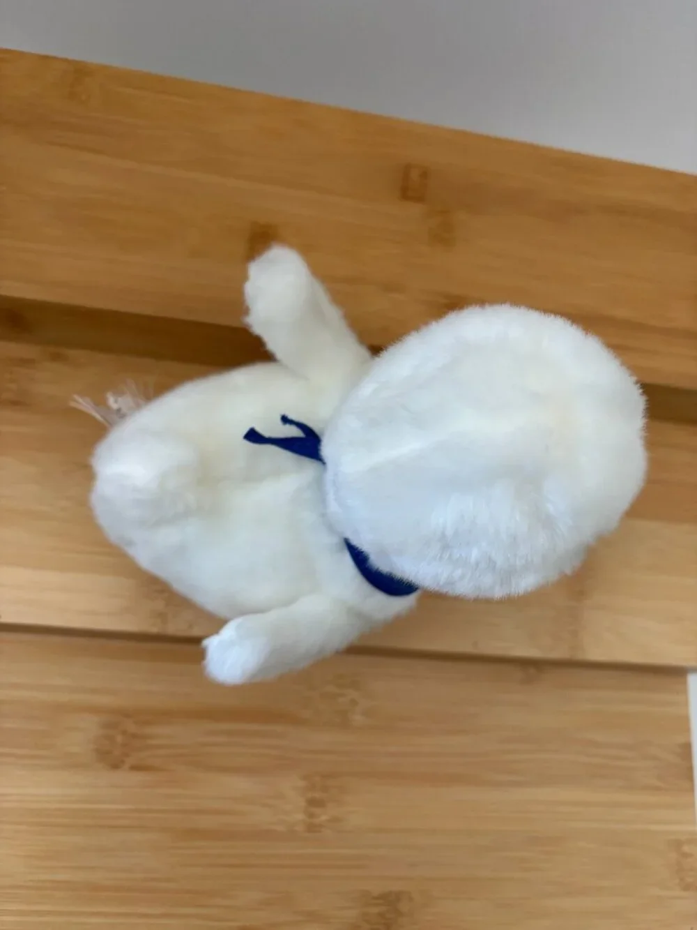 Aflac White Duck Plush Promo Advertising Blue Scarf Bandana Talks Works 6 Inch